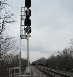 CSX 991 CSX 5476 sitting just west of tunnel bridge waiting for CSX 3207 to clear signals east of bridge